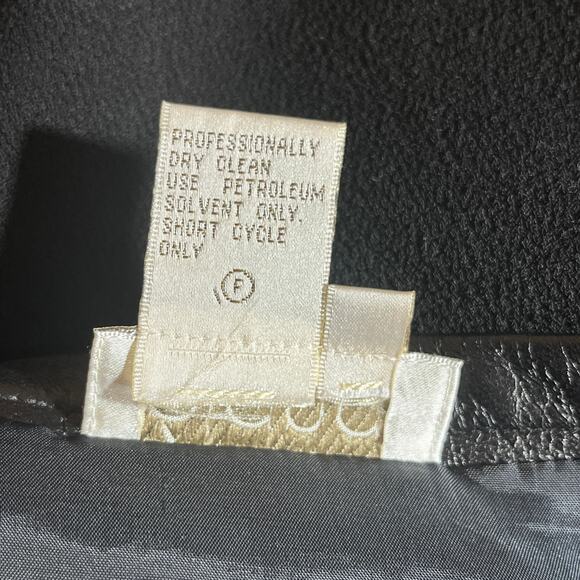 Elana Maxi Skirt Womens 14 Black 100% Wool Leather Trim Pockets Side Zip Casual - Picture 7 of 9